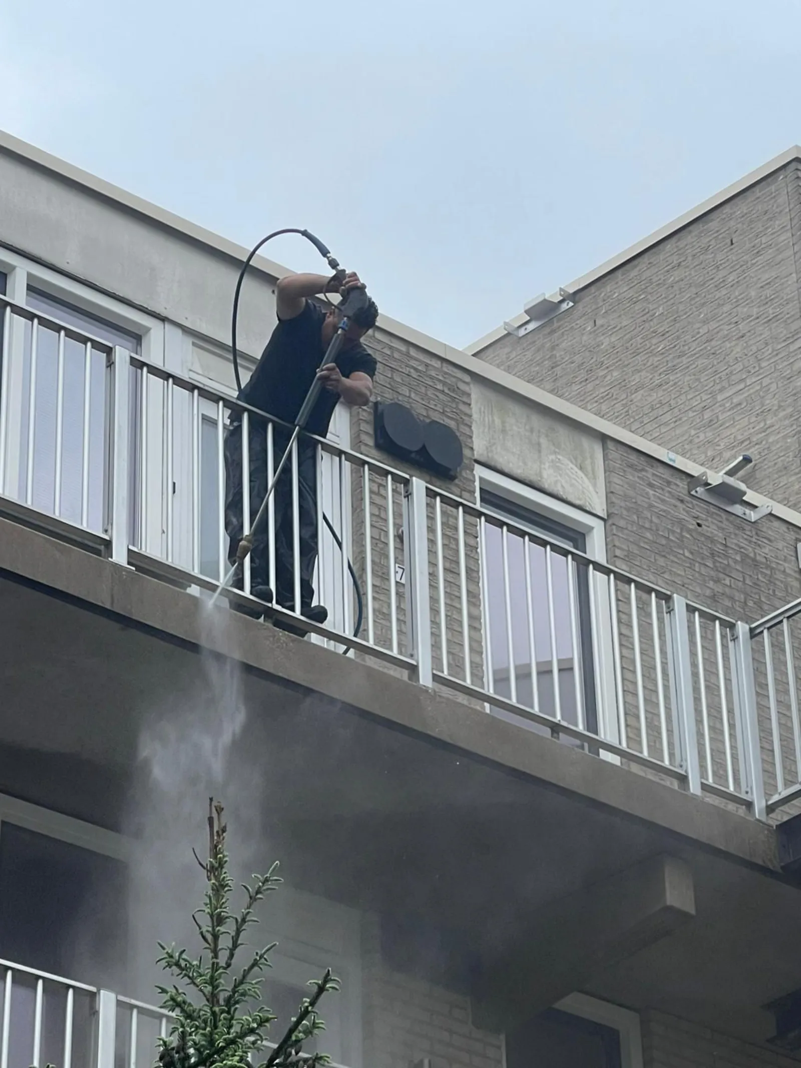 Hogedrukreiniging in uitvoering 2