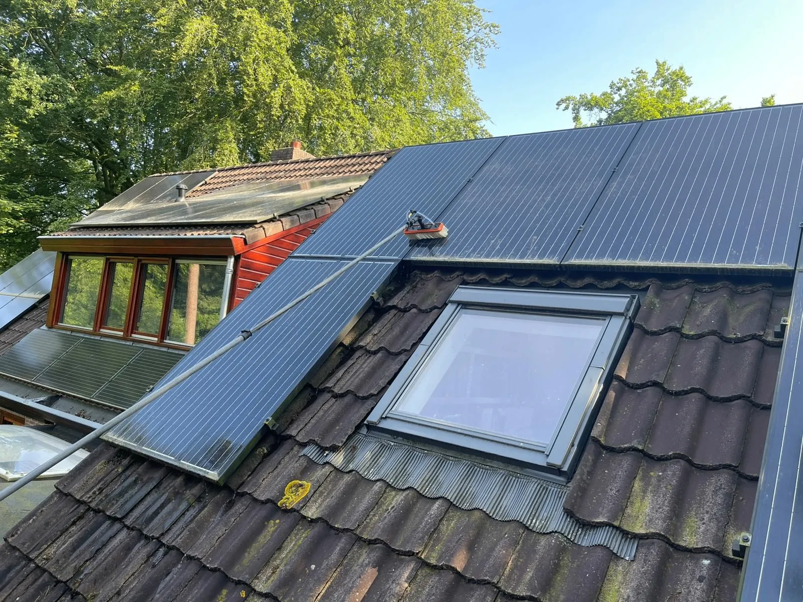 Zonnepanelen reinigen 1